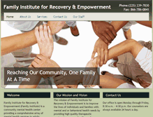 Tablet Screenshot of family-institute.net